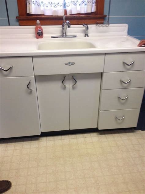 Youngstown Kitchen Cabinets by Mullins Vintage Retro Sink 